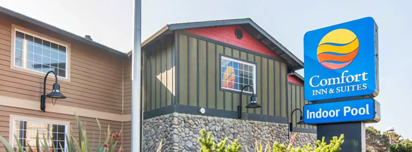 exterior of Comfort Inn Lincoln City